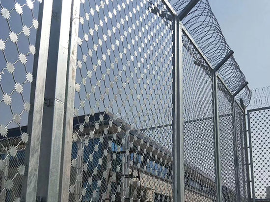 梅花刺鋼網墻